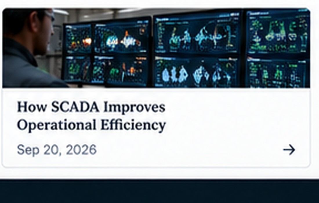 SCADA Monitoring: Turning Process Data Into Operational Awareness