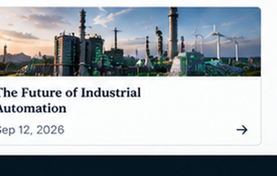 Industrial Automation and Efficiency: Where Better Control Creates Value