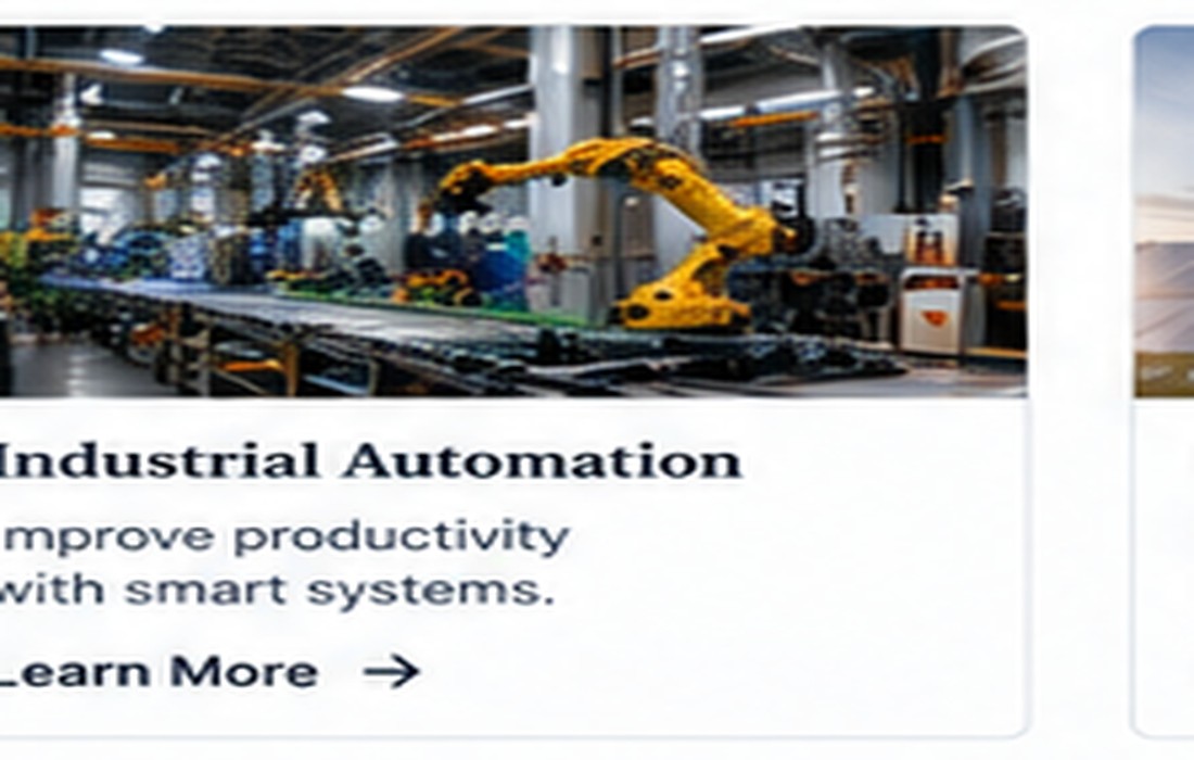 Industrial robot automation
